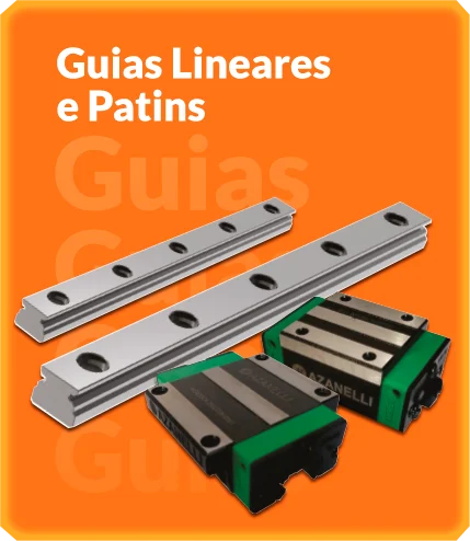 guias lineares e patins